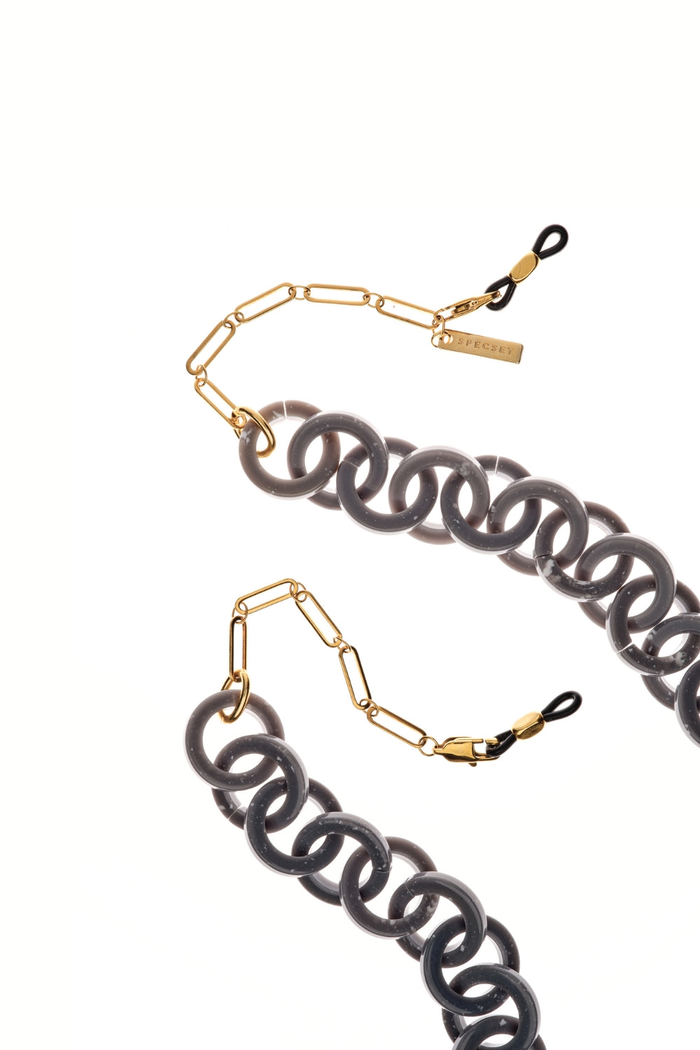 RING LIKE - GOLD GRAY Eyewear Chain | SPECSET