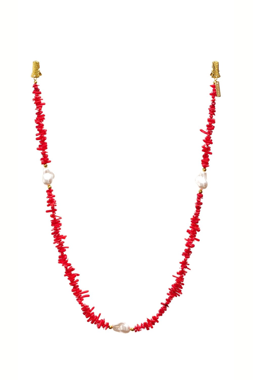 SEAGOING - RED Gemstones Eyewear Strap | SPECSET