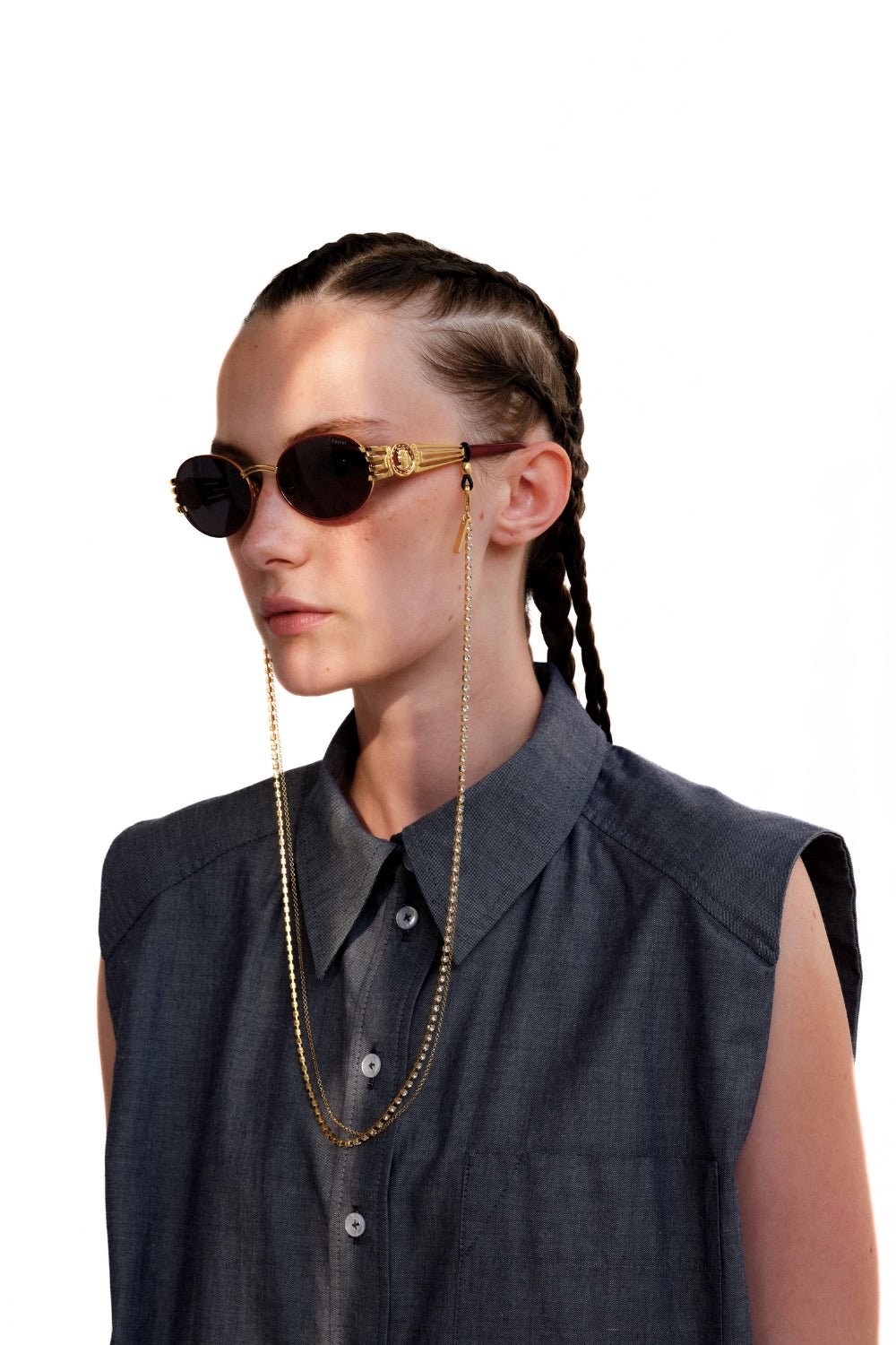 SHINE LIKE - GOLD Eyewear Chain - SPECSET