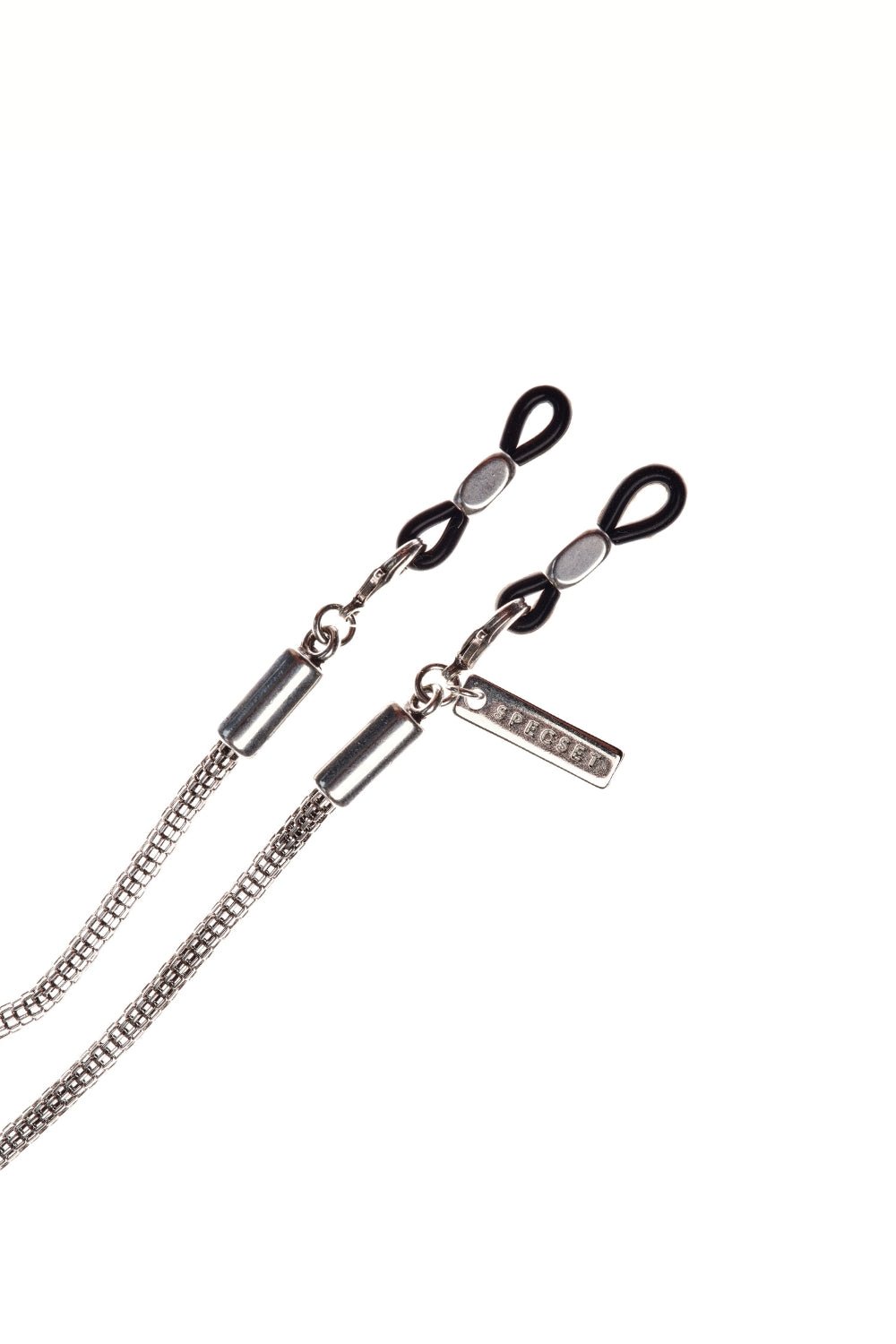 SNAKE IT - Unisex Snakeskin Eyewear Chain - Silver | SPECSET