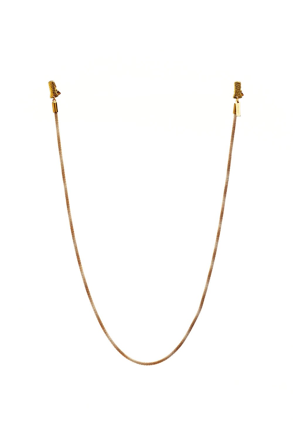 SNAKE IT - Unisex Snakeskin Eyewear Chain - Gold | SPECSET