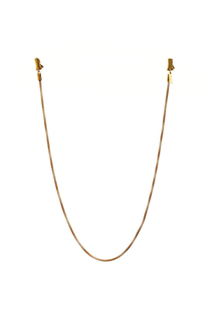 SNAKE IT - Unisex Snakeskin Eyewear Chain - Gold | SPECSET