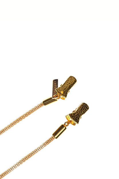 SNAKE IT - Unisex Snakeskin Eyewear Chain - Gold | SPECSET