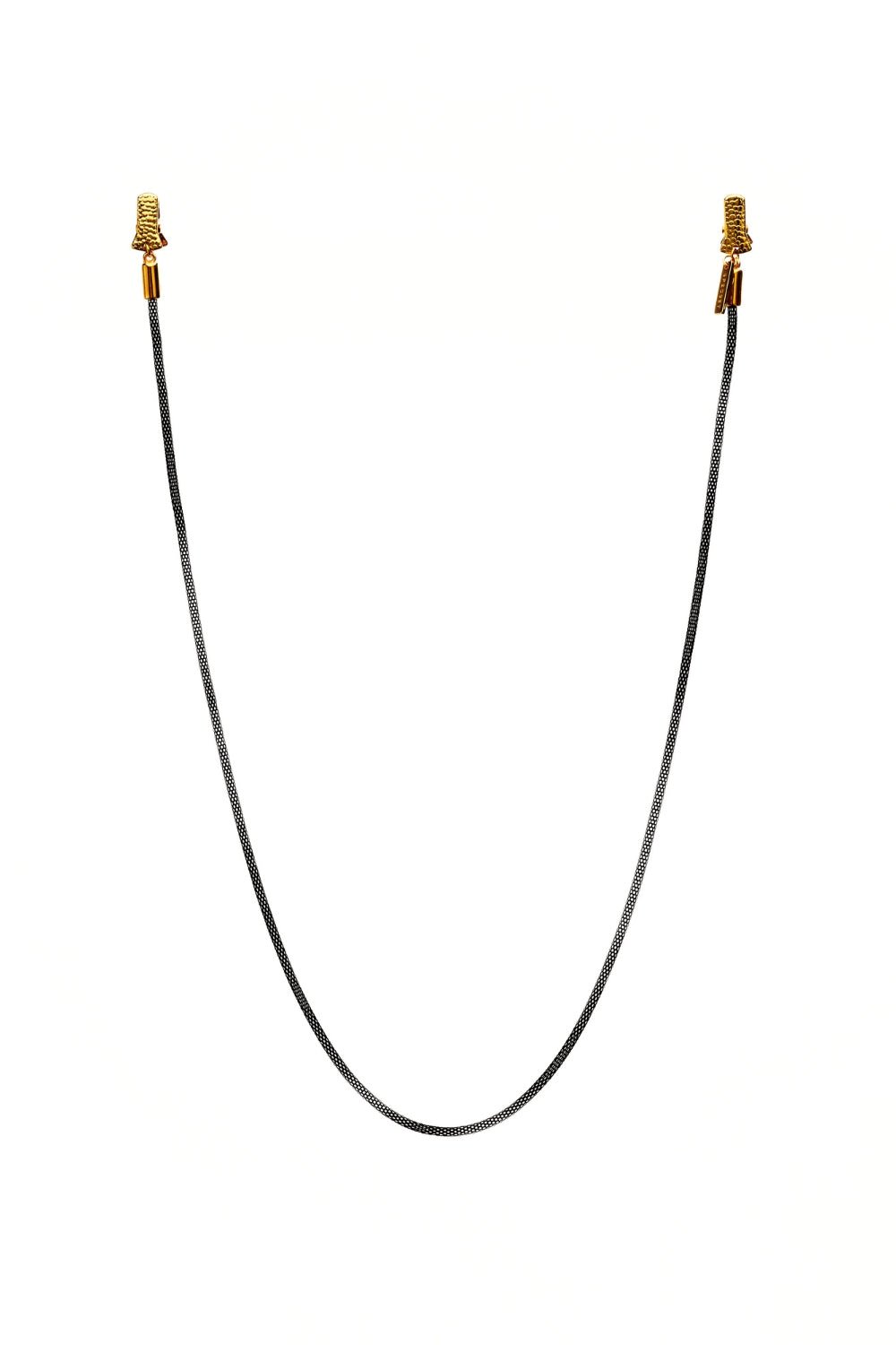 SNAKE IT - Unisex Snakeskin Eyewear Chain - Black | SPECSET