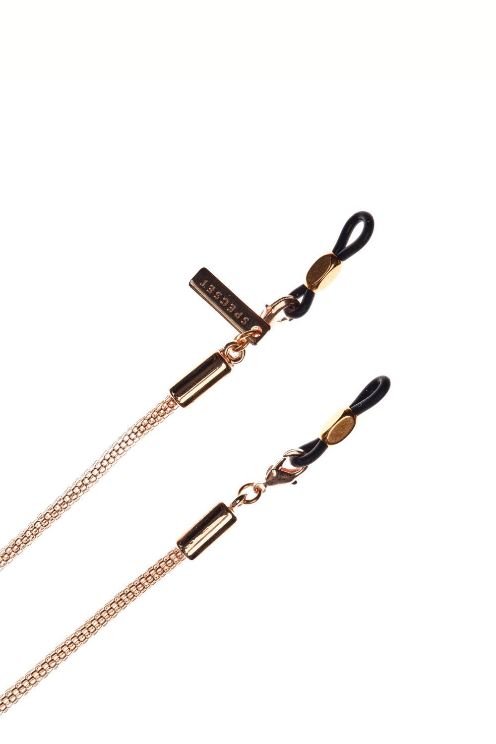 SNAKE IT - Unisex Snakeskin Eyewear Chain - Rose Gold | SPECSET