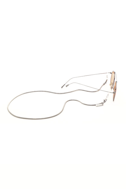 SNAKY - Fine Snakeskin Eyewear Chain - Silver | SPECSET
