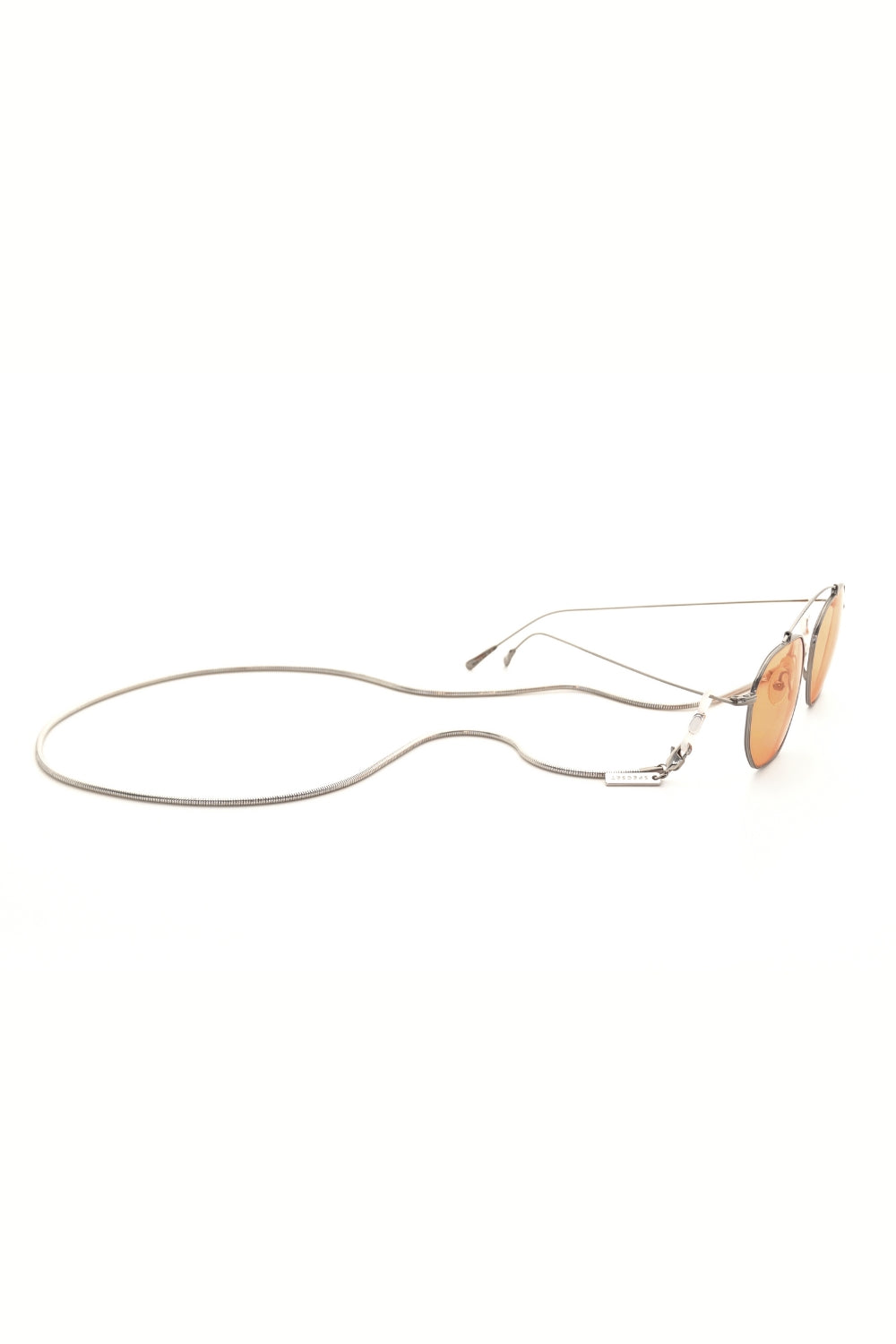 SNAKY - Fine Snakeskin Eyewear Chain - Silver | SPECSET