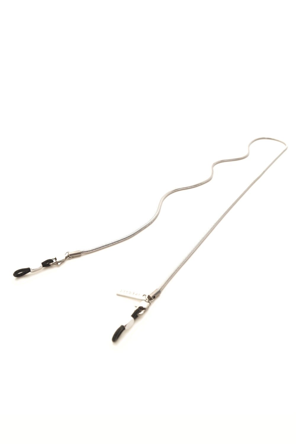 SNAKY - Fine Snakeskin Eyewear Chain - Silver | SPECSET