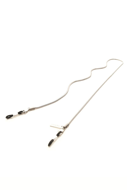 SNAKY - Fine Snakeskin Eyewear Chain - Silver | SPECSET