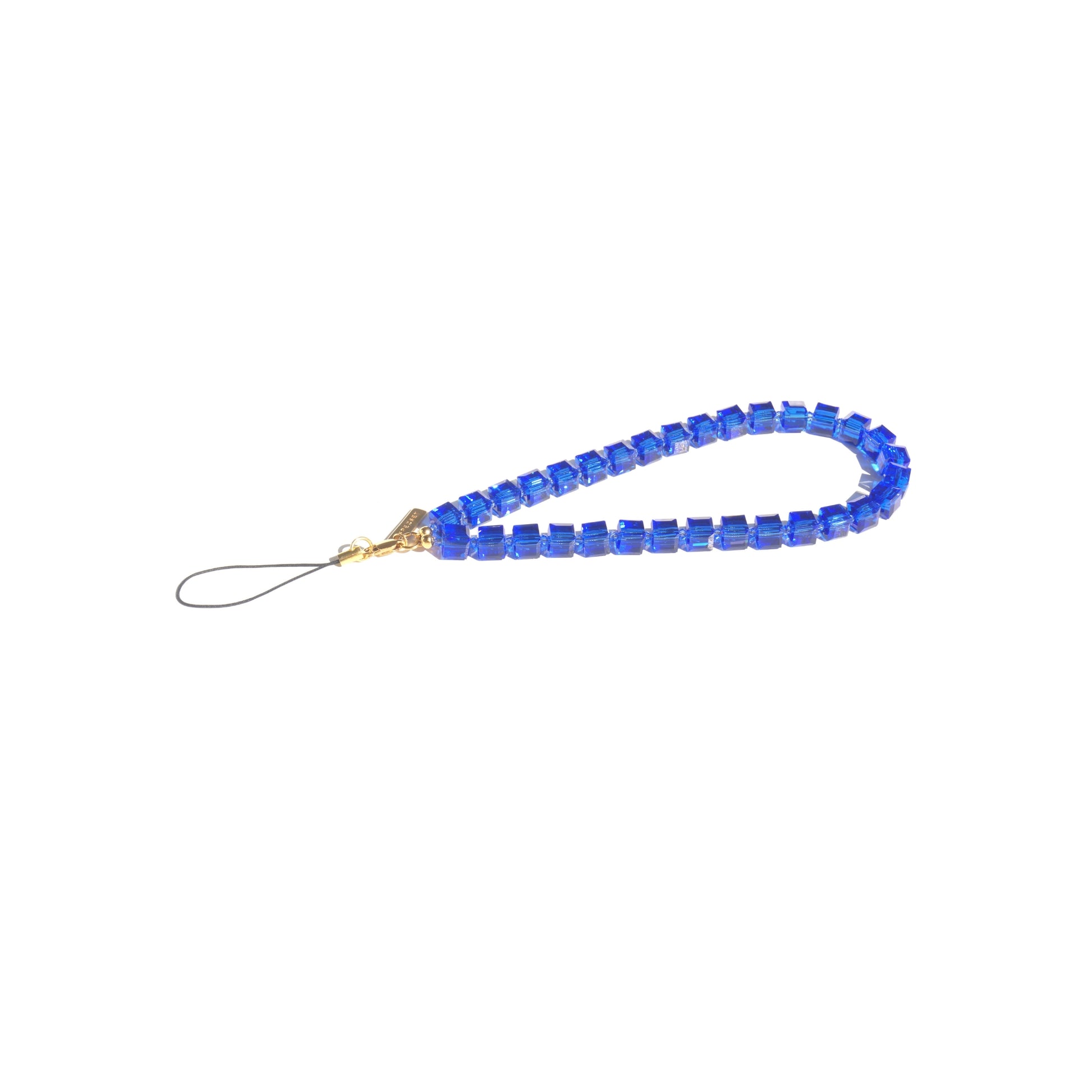 SPARKLY - BLUE Crystal Wrist Phone Strap | SPECSET