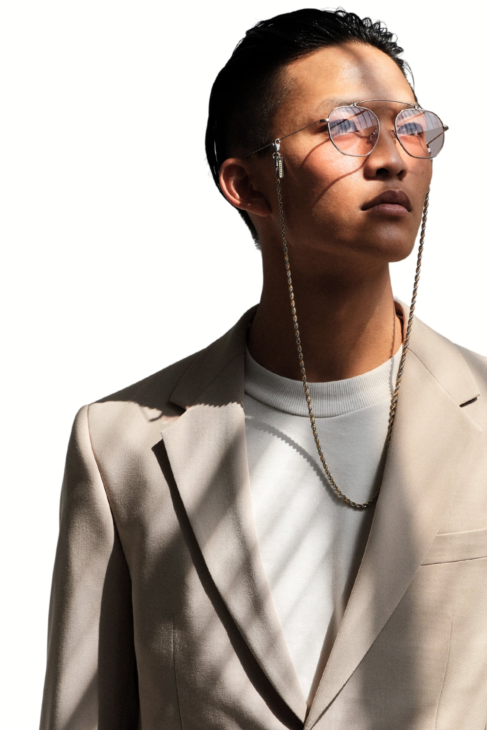 TWIST IT - Delicate AirPods and Eyewear Chain - Silver | SPECSET
