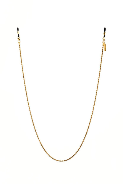 TWIST IT - Delicate AirPods and Eyewear Chain - Gold | SPECSET