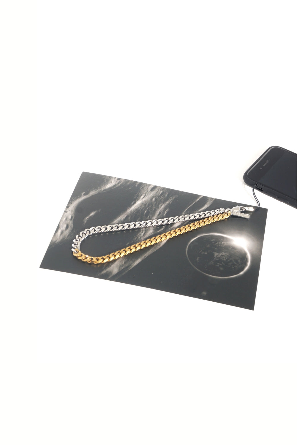 TWO-TONED - SILVER GOLD Wrist Phone Chain | SPECSET