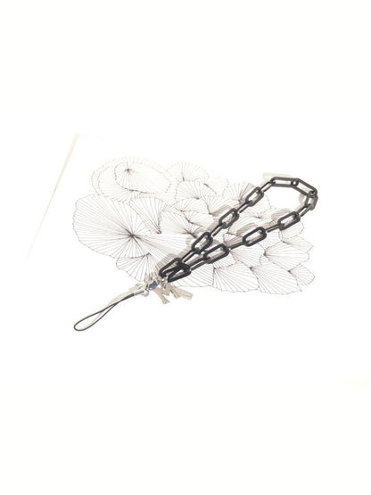 YOUR OWN - BLACK Personalized Phone Chain | SPECSET